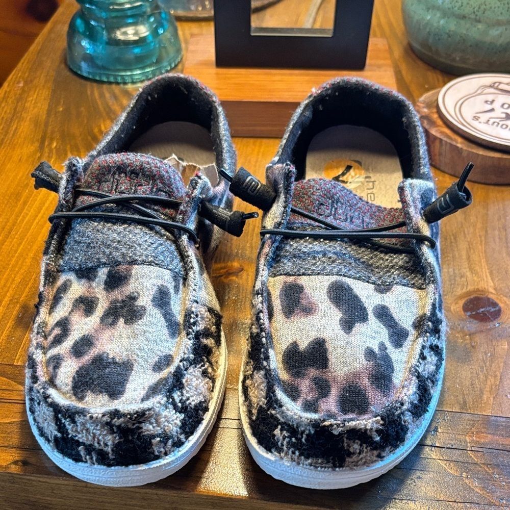 Wendy Patchwork Java Hey Dudes Leopard Print - image 1